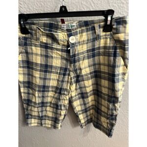 Lacoste Shorts Mens 31 Multi Color Plaid Lightweight